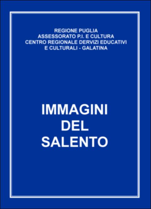 Il volume è parte della grande raccolta denominata “Libri di Puglia”, progetto di digitalizzazione a cura di Nicola Pergola che ha lo scopo di rendere fruibile la produzione editoriale dei Centri regionali di servizi educativi e culturali e degli Assessorati alla cultura e alla Pubblica Istruzione della Regione Puglia, dal 1968 agli anni 2000. La pubblicazione si raccorda a una iniziativa didattica svolta a favore delle scuole medie inferiori del territorio: una serie di diaproiezioni aventi per oggetto l'ambiente e le emergenze monumentali più significative del Basso Salento. Castelli e masserie fortificate, centri storici e insediamenti rupestri, paesaggio e flora spontanea – oltre le innumerevoli testimonianze del barocco leccese – sono dunque i protagonisti di quest...