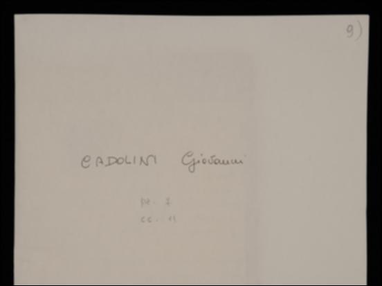 Nel telegramma, Giovanni Francesco Cadolini acconsente alla riedizione ampliata del suo articolo già pubblicato nella rivista "Nuova Antologia", previa autorizzazione del Direttore.