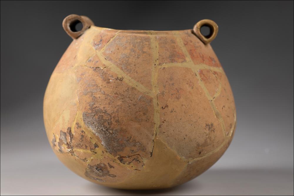 <div class="ql-editor"><div>L'olletta con anse dette "a rocchetto" rientra in una produzione caratteristica della cultura Diana, diffusa in Italia meridionale e centrale nella seconda metà del V millennio a.C. Il recipiente fu deposto, forse insieme al contenuto alimentare, all'interno della grotta come dono alle divinità, secondo una prassi ampiamente attestata nel Neolitico peninsulare. Il vaso presenta una bassa carena arrotondata, un orlo diritto con labbro ingrossato su cui sono impostate due anse a rocchetto forato e un fondo convesso.</div></div>